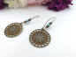 Preview: Boho Stil Ohrringe Vintage Ornament